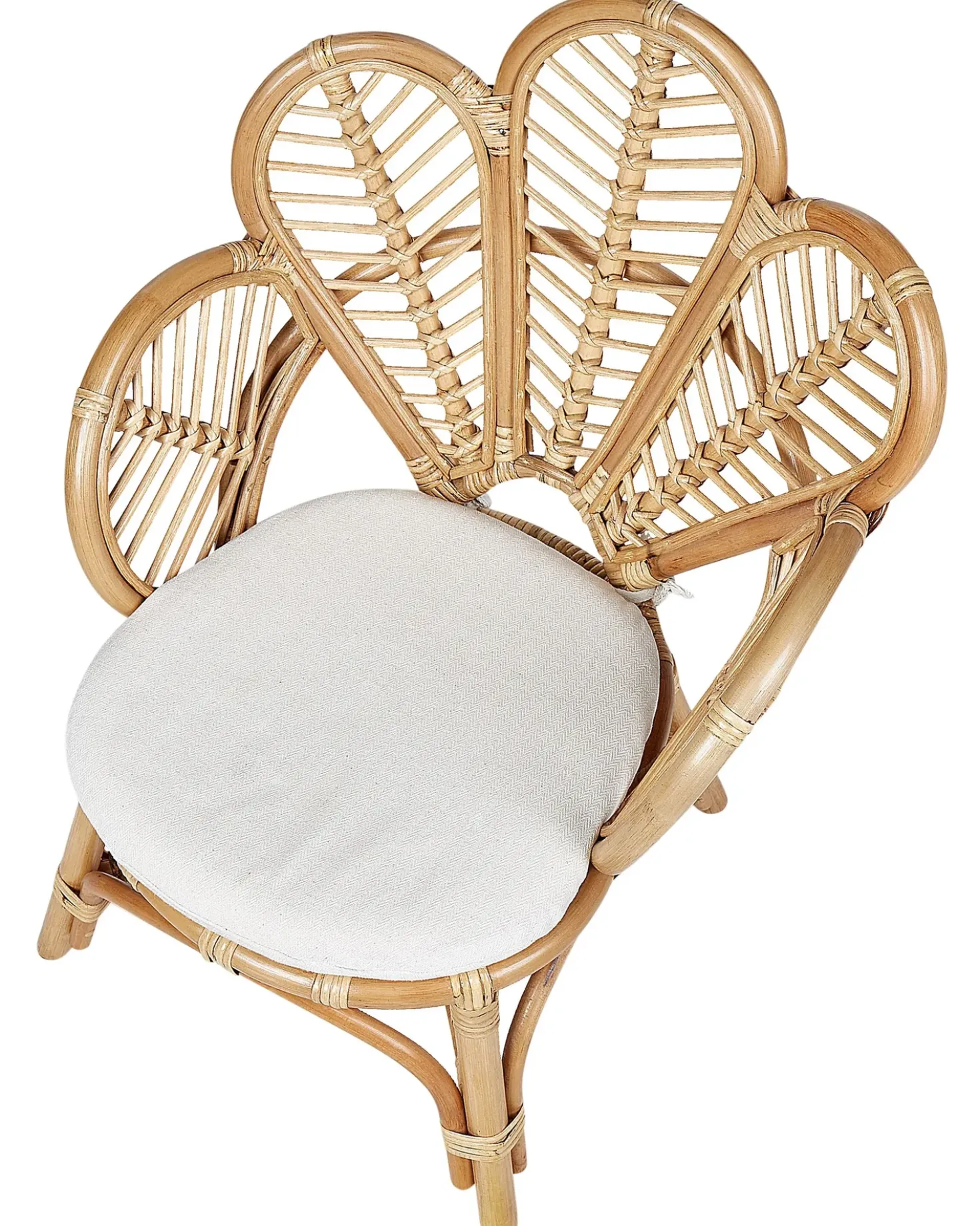 Sedia pavone per bambini FLORENTINE II Rattan Naturale
