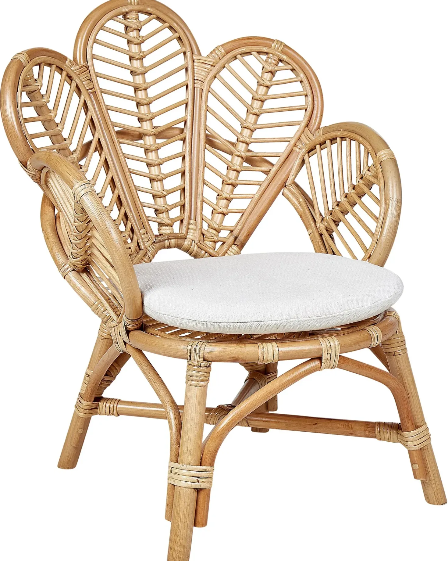 Sedia pavone per bambini FLORENTINE II Rattan Naturale