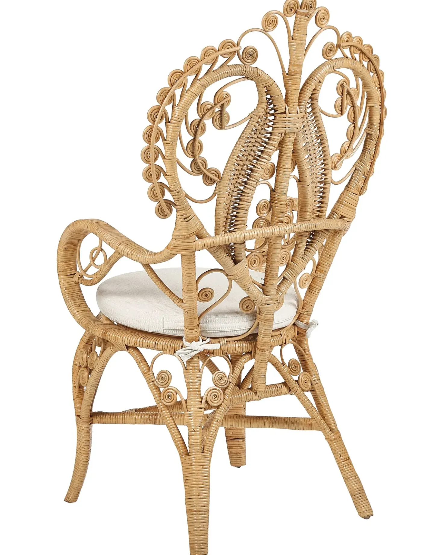 Sedia Peacock CARRARA Rattan Naturale