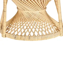 Sedia Peacock EMMANUELLE Rattan Naturale