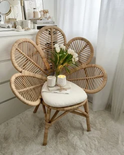 Sedia Peacock FLORENTINE Rattan Naturale