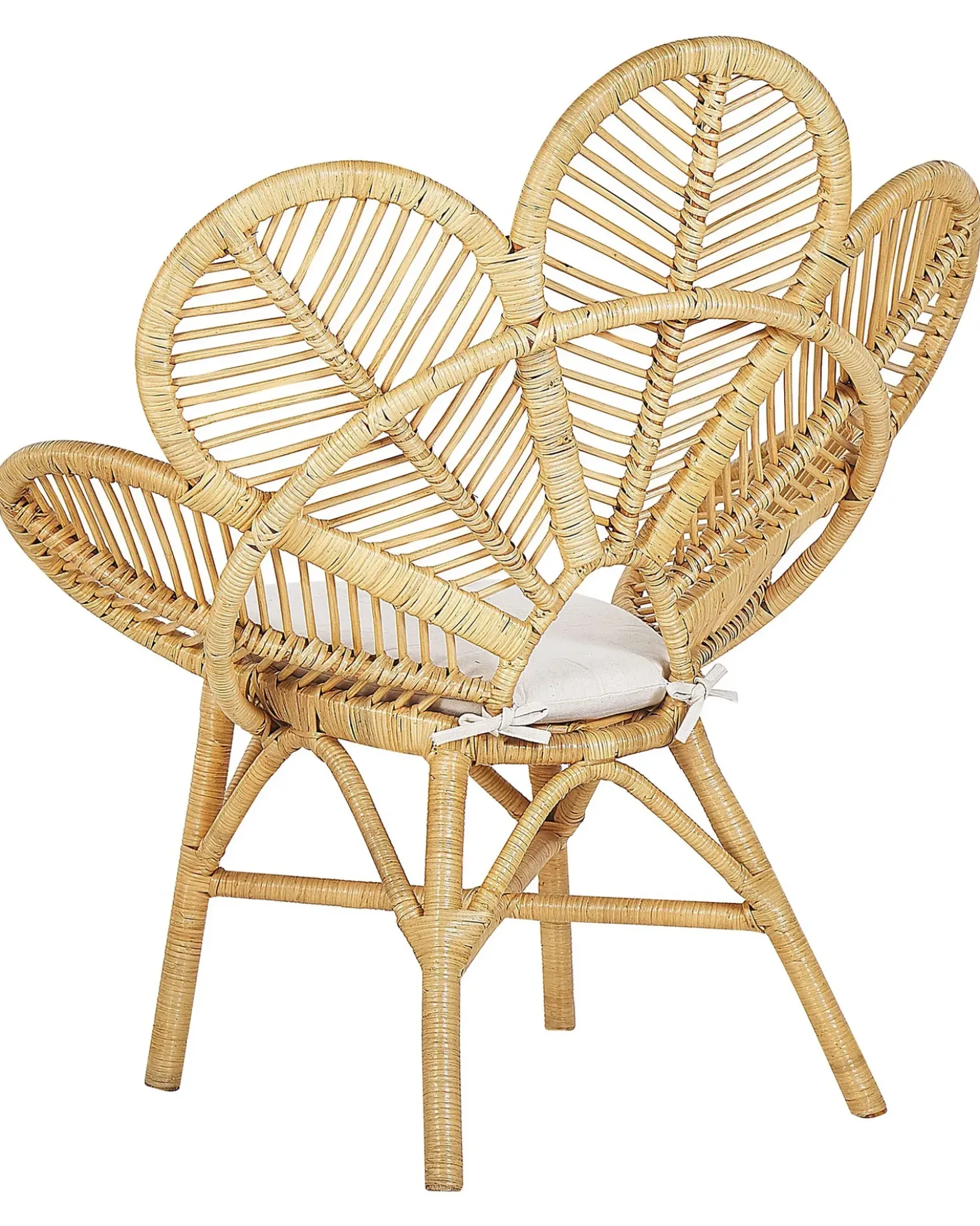 Sedia Peacock FLORENTINE Rattan Naturale