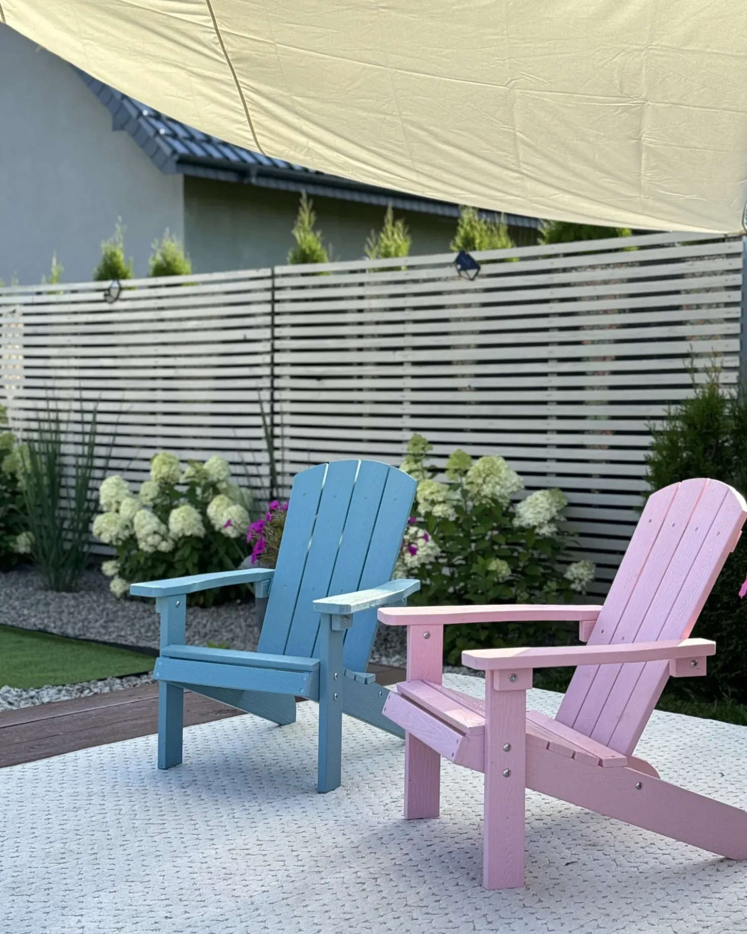 Sedia per Bambini ADIRONDACK Azzurro