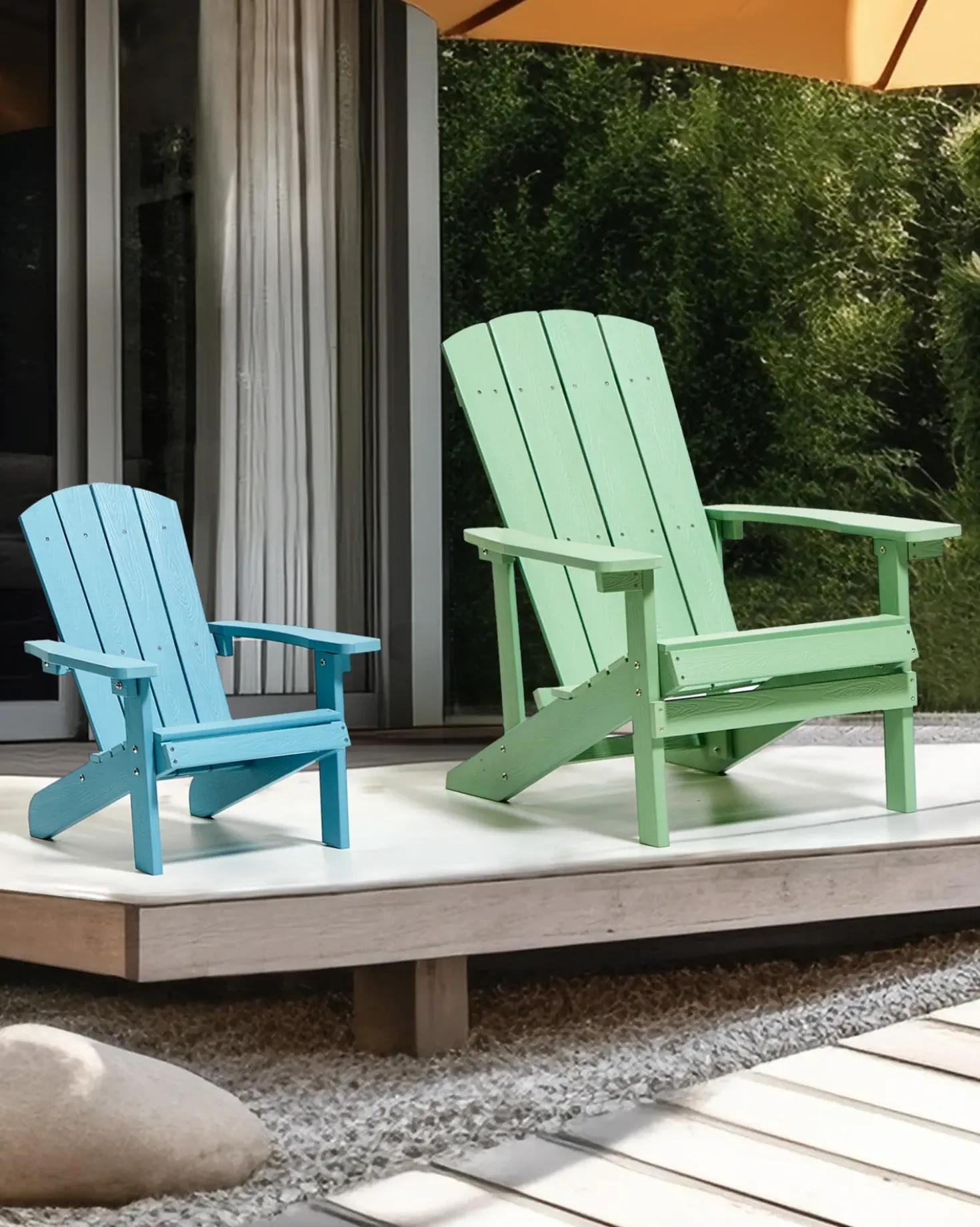 Sedia per Bambini ADIRONDACK Azzurro