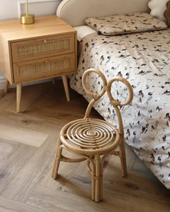 Sedia per Bambini MIRTIA Rattan Naturale