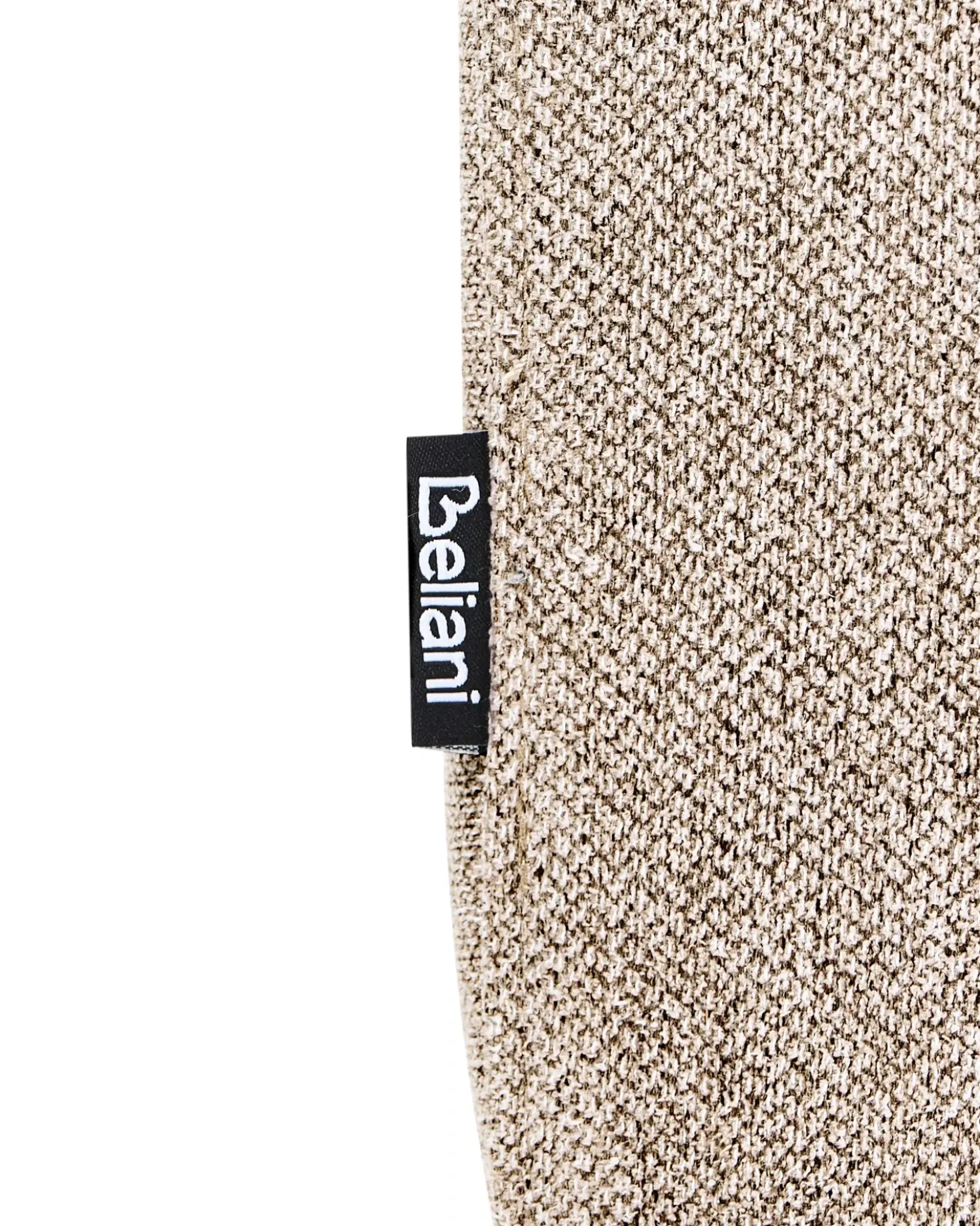 Sedia reclinabile BERGEN Poggiapiedi a scomparsa Tessuto Beige