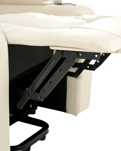 Sedia reclinabile elettrica ETER Pelle sintetica Beige