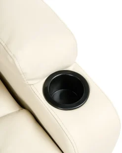 Sedia reclinabile elettrica ETER Pelle sintetica Beige