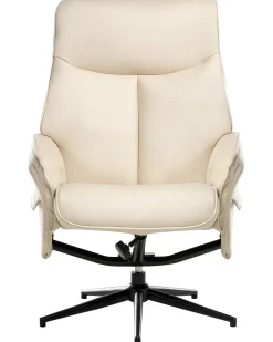 Sedia reclinabile ERATO Tessuto Beige chiaro