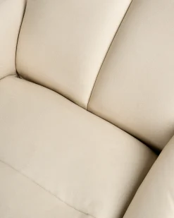 Sedia reclinabile ERATO Tessuto Beige chiaro