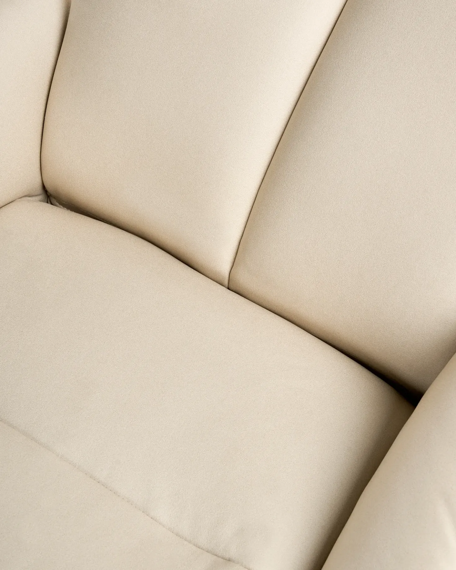 Sedia reclinabile ERATO Tessuto Beige chiaro