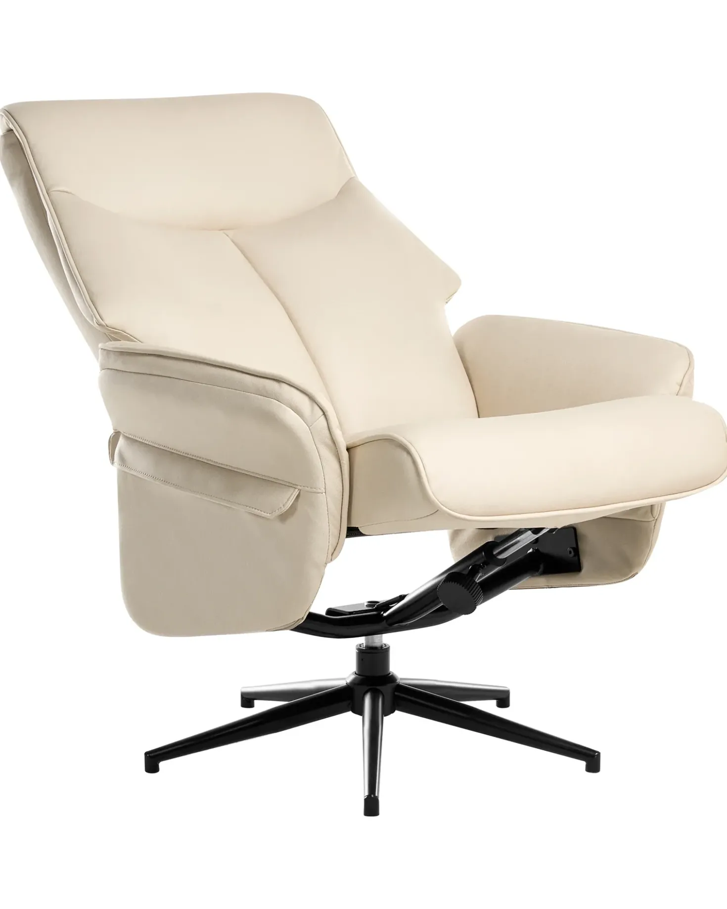 Sedia reclinabile ERATO Tessuto Beige chiaro