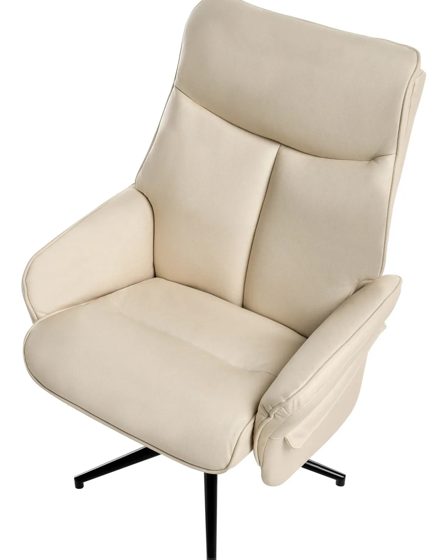 Sedia reclinabile ERATO Tessuto Beige chiaro