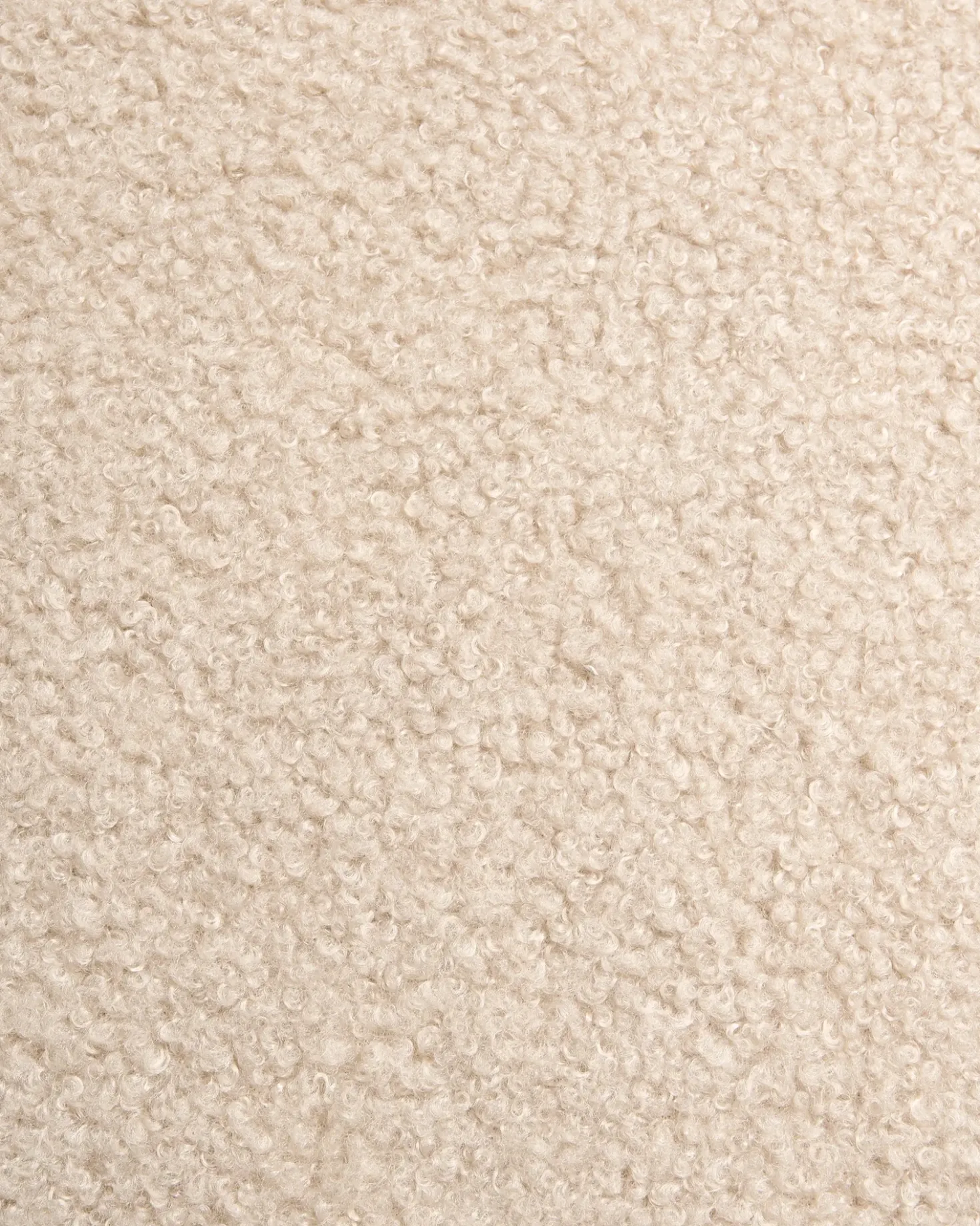 Sedia reclinabile JAPET Bouclé Beige