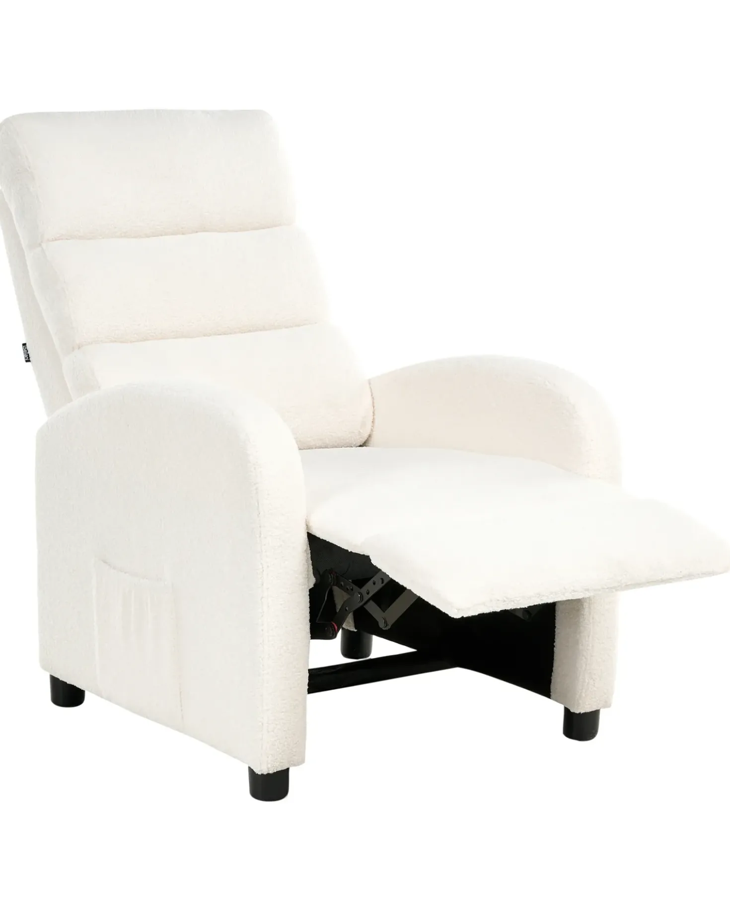 Sedia reclinabile OTUS Bouclé Bianco sporco