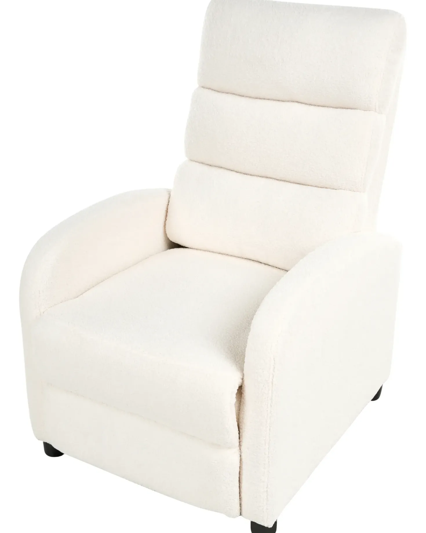 Sedia reclinabile OTUS Bouclé Bianco sporco