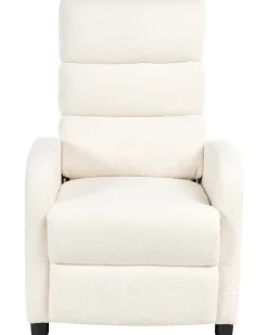 Sedia reclinabile OTUS Bouclé Bianco sporco