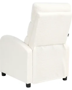 Sedia reclinabile OTUS Bouclé Bianco sporco