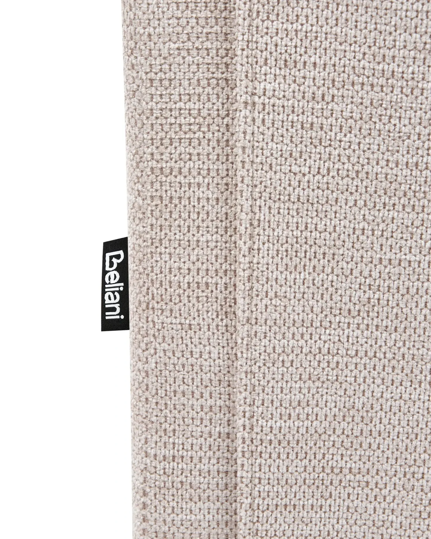 Sedia reclinabile ROYSTON Poggiapiedi a scomparsa Tessuto Beige