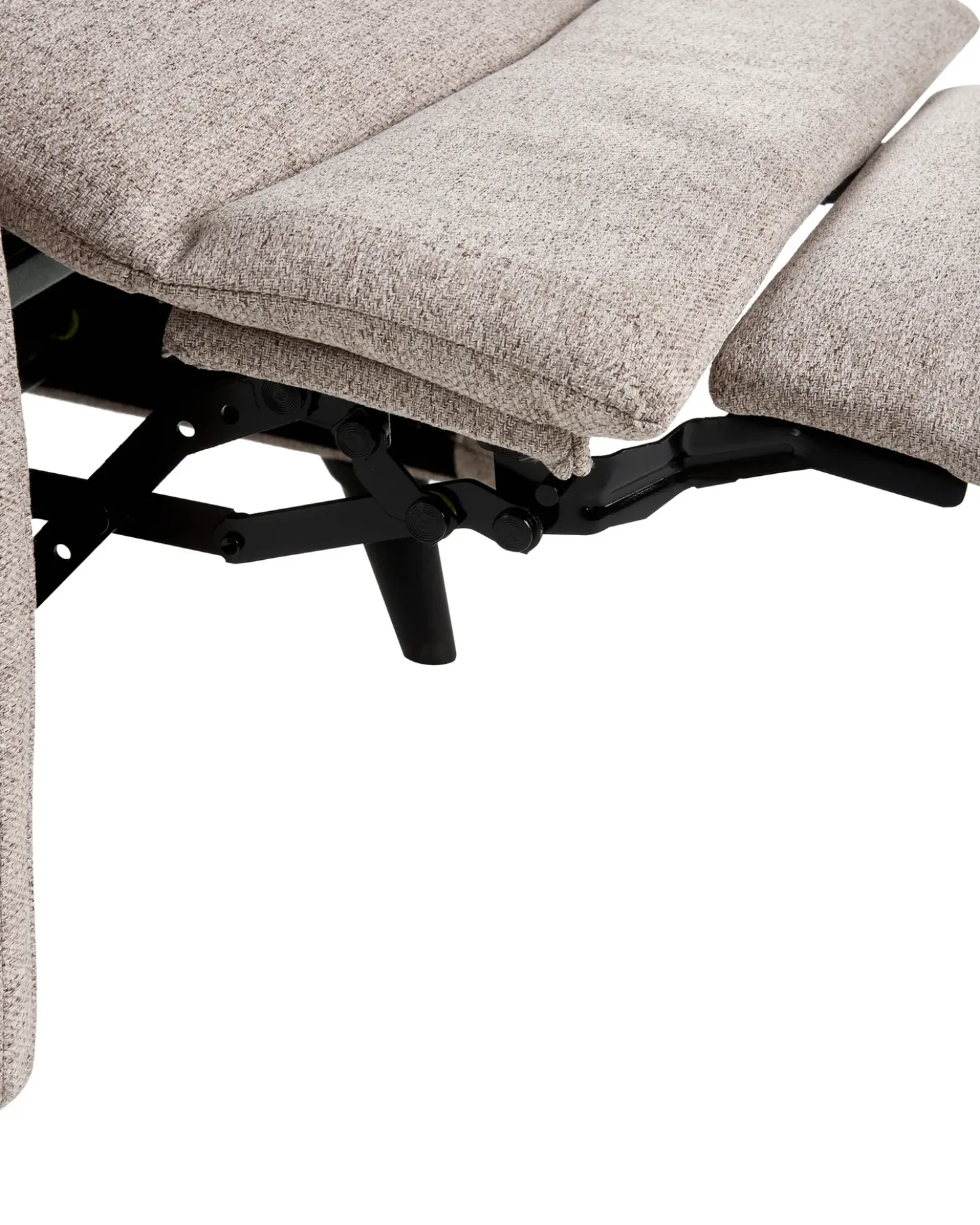 Sedia reclinabile SELVIK Poggiapiedi a scomparsa Tessuto Beige