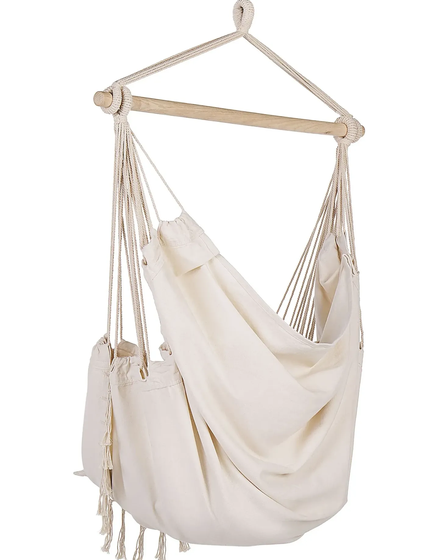 Sedia sospesa da fissare al soffitto BONEA Cotone Beige