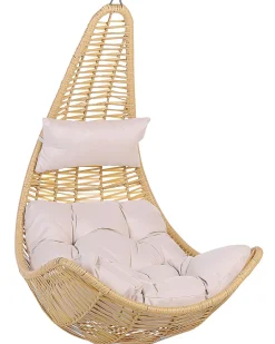 Sedia sospesa da fissare al soffitto ATRI II Rattan sintetico (PE) Naturale
