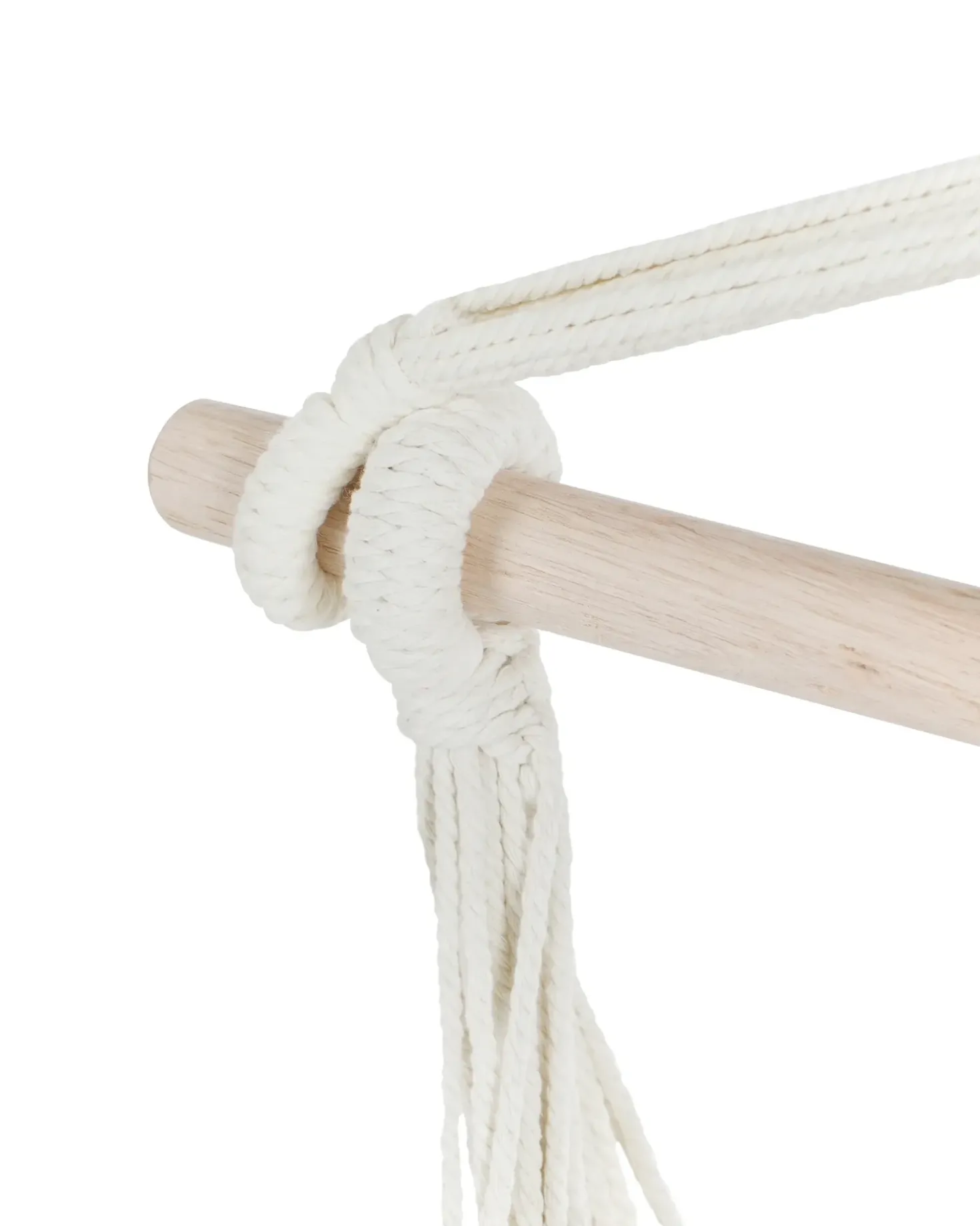 Sedia sospesa da fissare al soffitto VARENA Cotone Blu