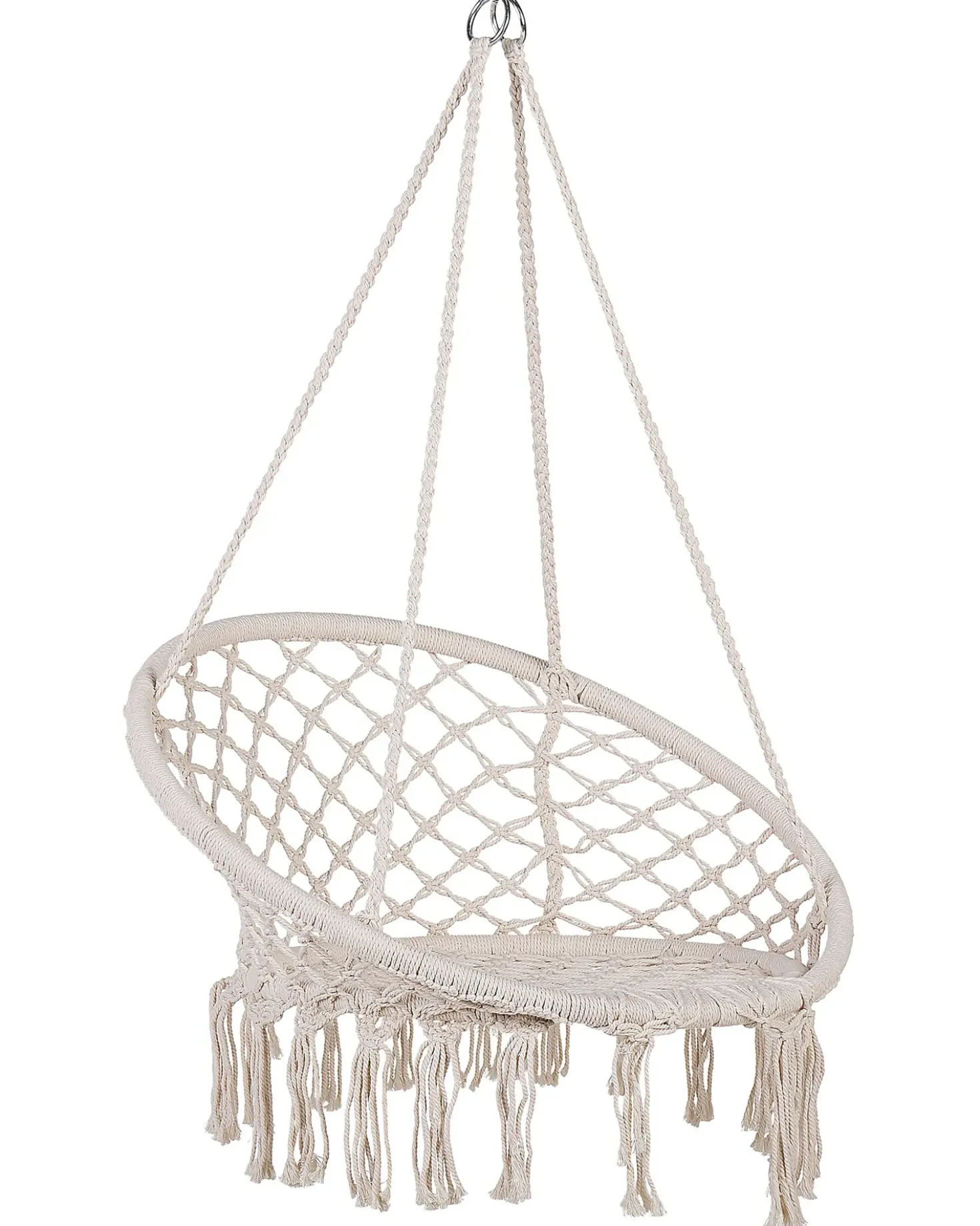 Sedia sospesa da fissare al soffitto GABELLA Cotone Bianco