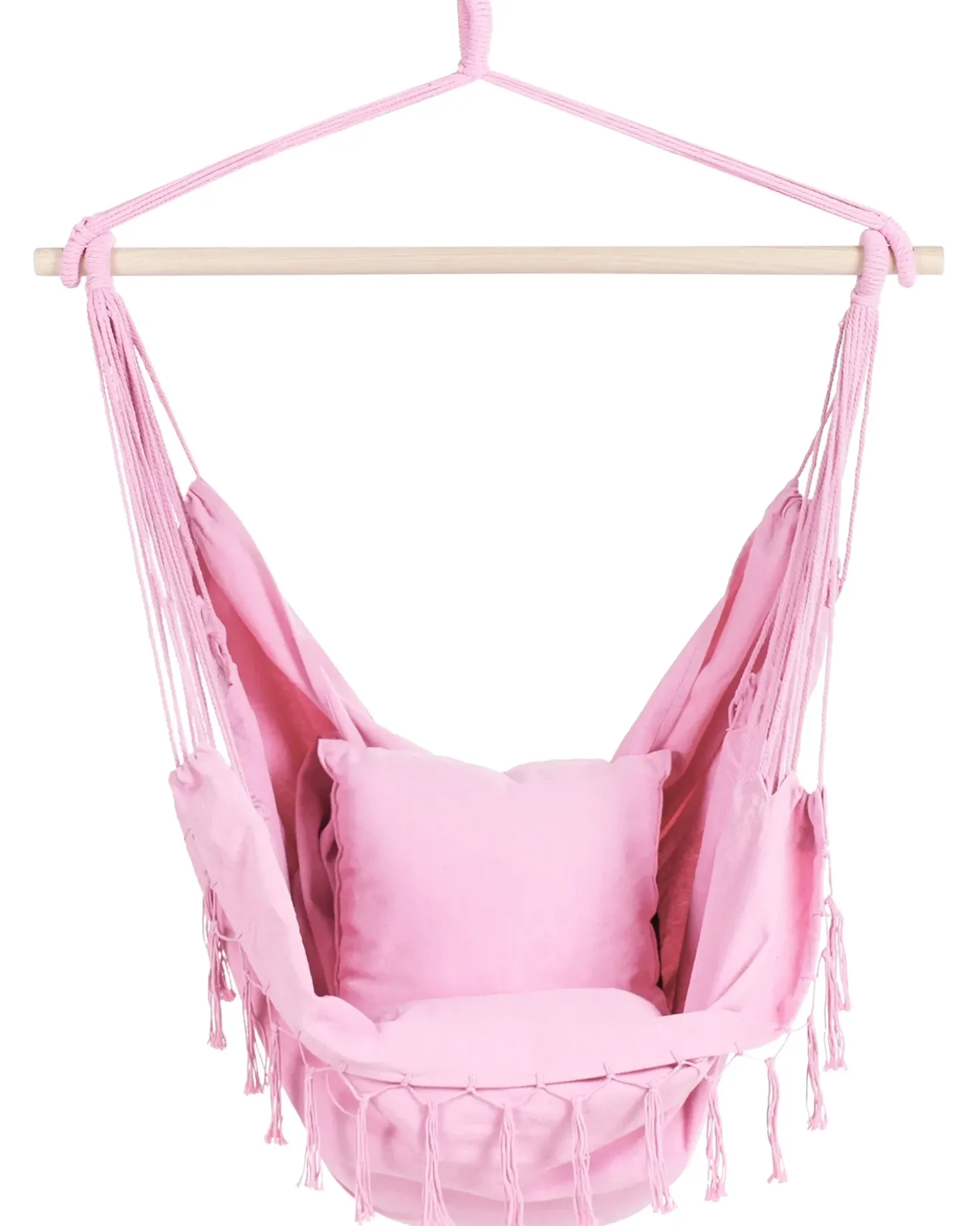 Sedia sospesa da fissare al soffitto BONEA Cotone Rosa