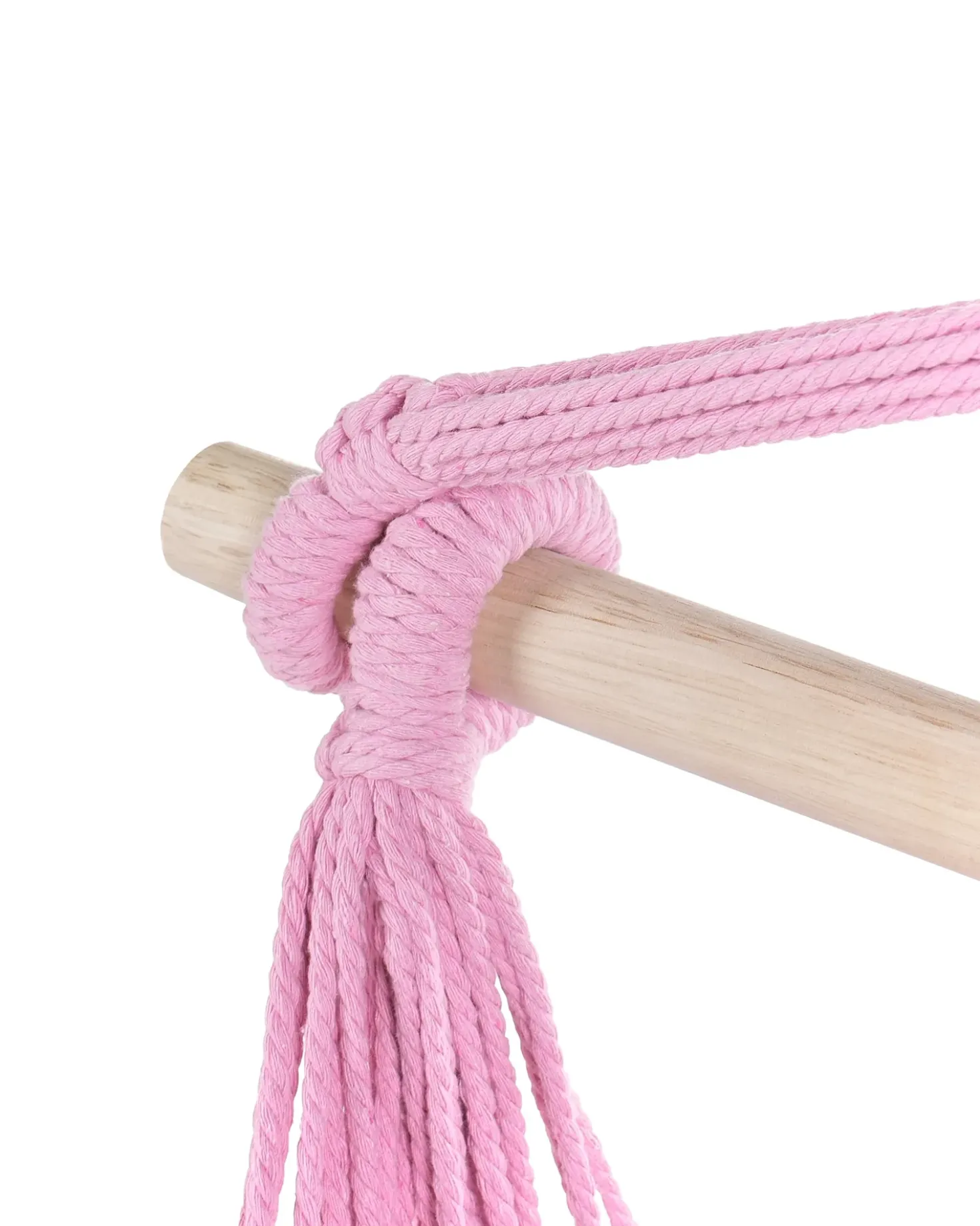 Sedia sospesa da fissare al soffitto BONEA Cotone Rosa