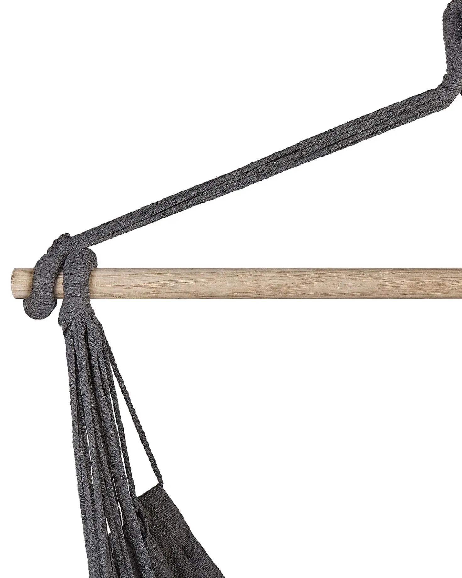 Sedia sospesa da fissare al soffitto BONEA Cotone Grigio