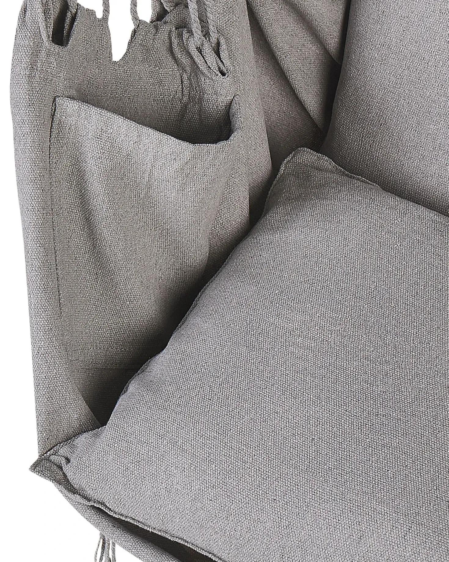 Sedia sospesa da fissare al soffitto BONEA Cotone Grigio chiaro