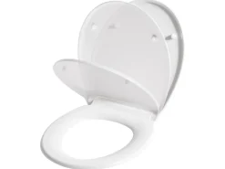 Sedile per WC PAPURI Soft Close Duroplastica Bianco