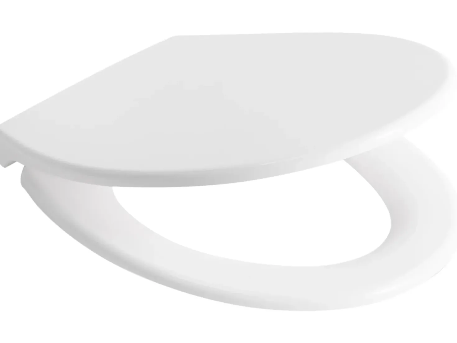 Sedile per WC PAPURI Soft Close Duroplastica Bianco
