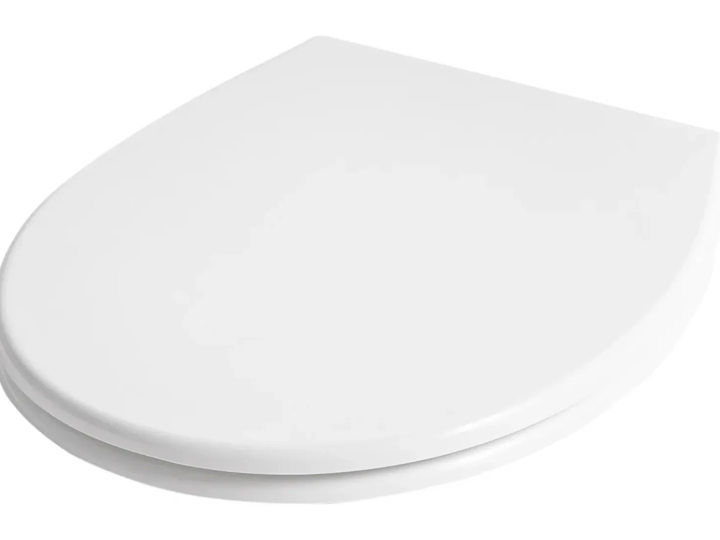 Sedile per WC PAPURI Soft Close Duroplastica Bianco