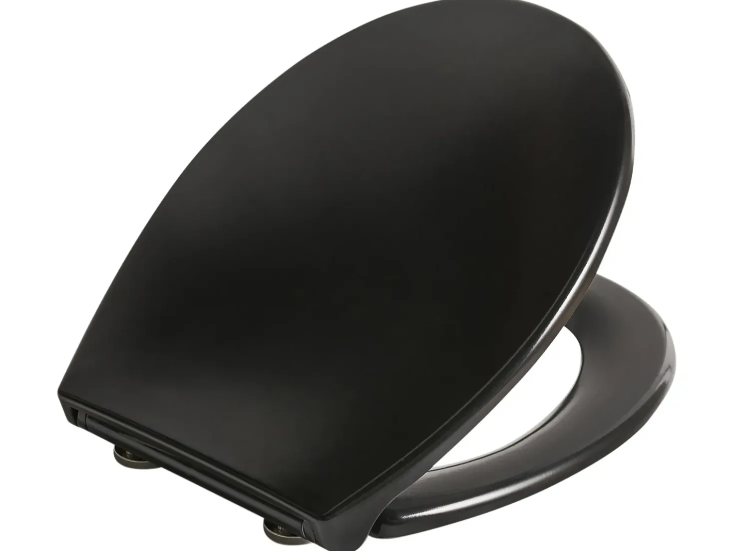 Sedile per WC PAPURI Soft Close Duroplastica Nero