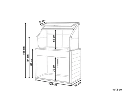 Serra da balcone NOVOLI Bianco sporco 62 cm