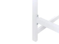 Set bar da giardino 2 posti AVETRANA Metallo Marrone/Bianco