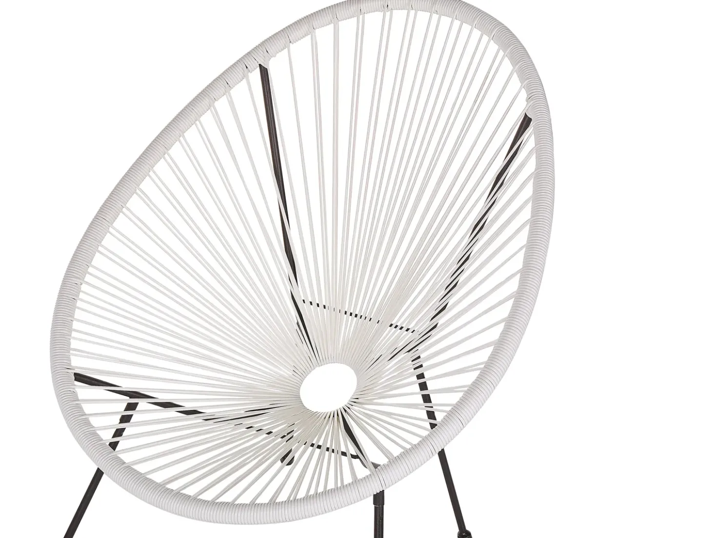 Set bistrot ACAPULCO II Rattan sintetico (PE) Bianco