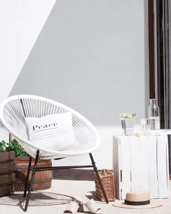 Set bistrot ACAPULCO II Rattan sintetico (PE) Bianco
