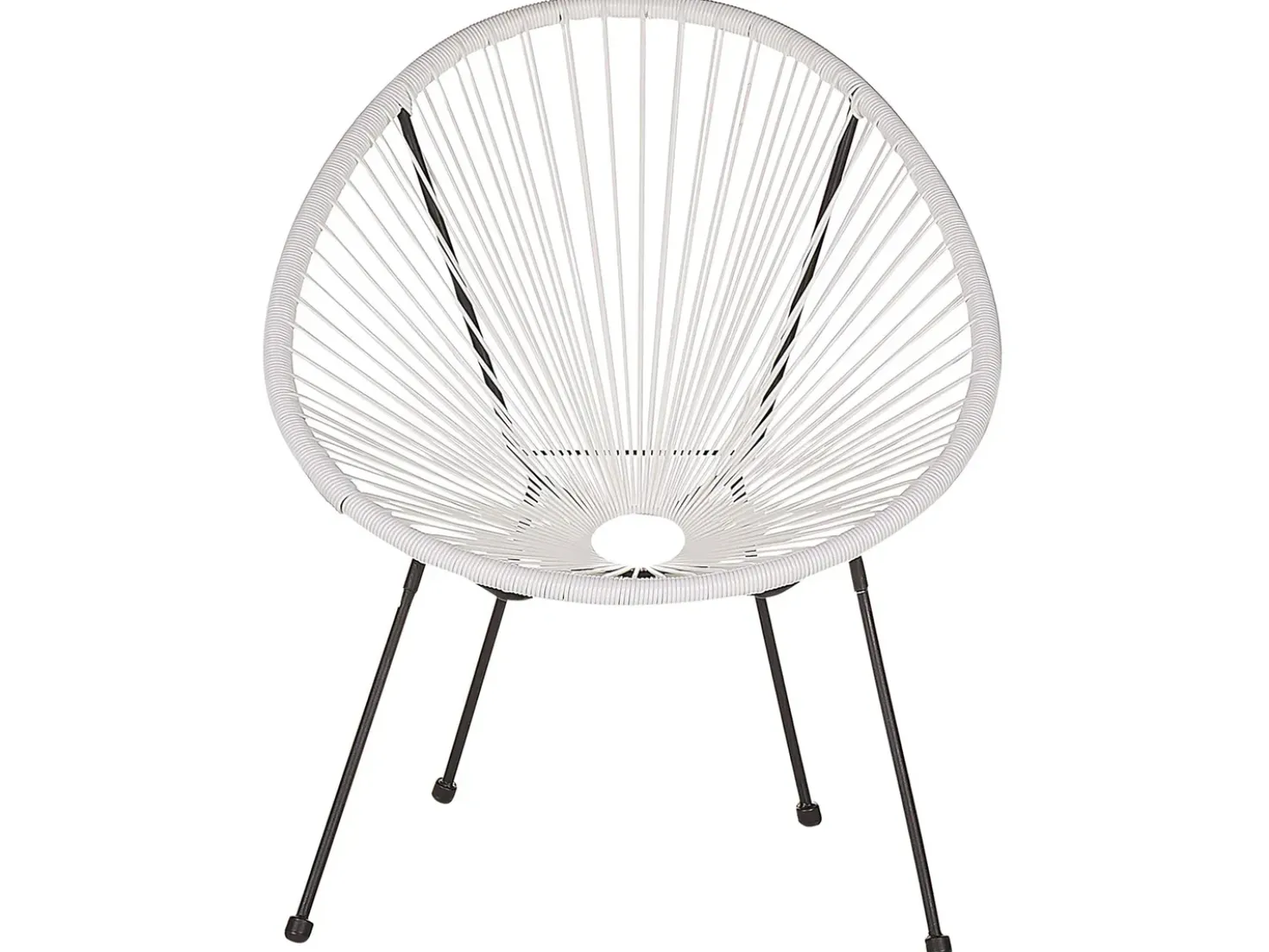 Set bistrot ACAPULCO II Rattan sintetico (PE) Bianco