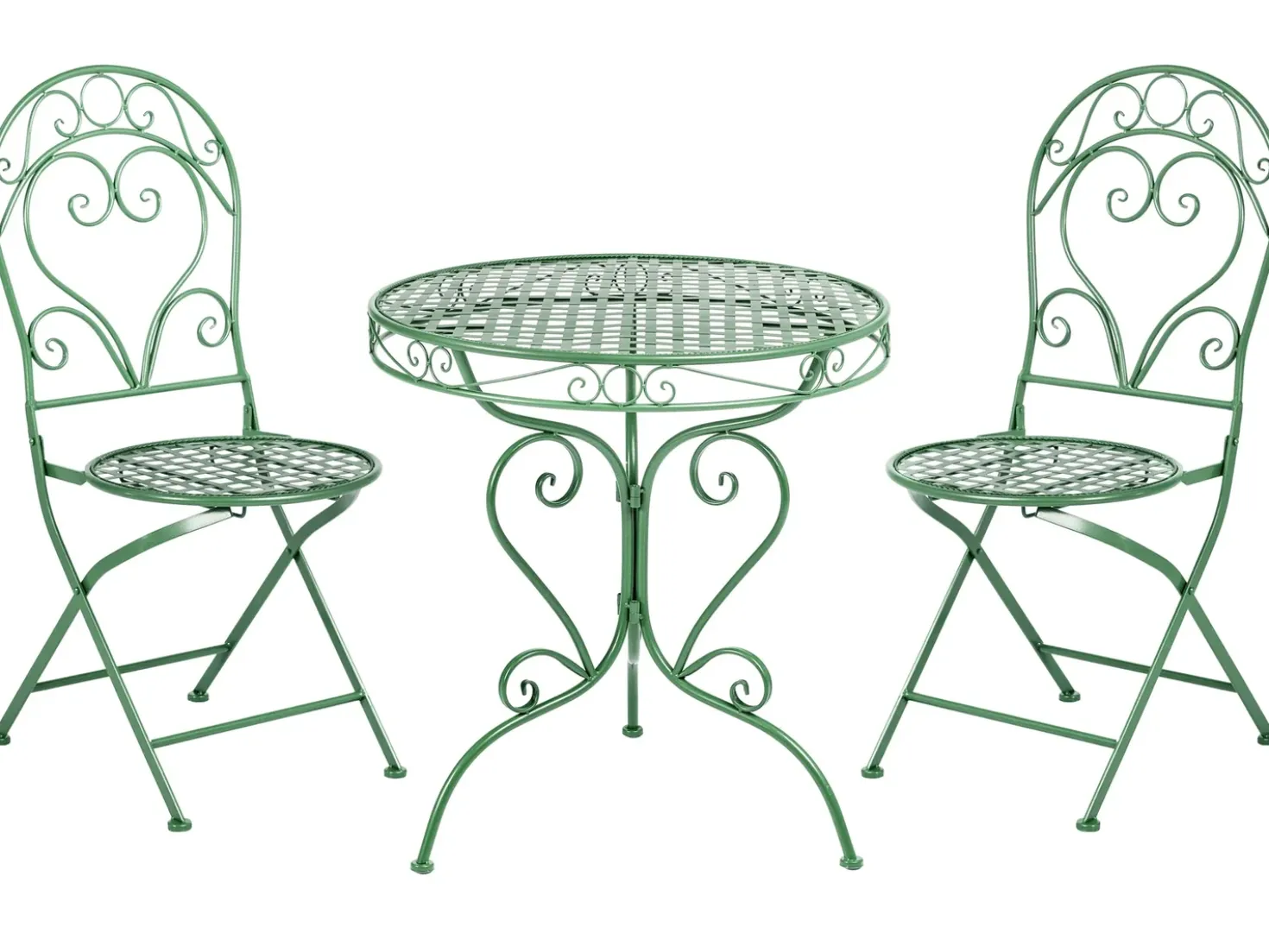 Set bistrot ALBINIA Metallo Verde