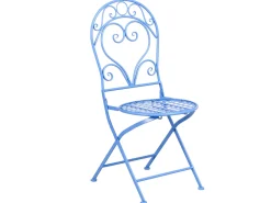Set bistrot ALBINIA Metallo Blu