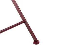 Set bistrot ALBINIA Metallo Bordeaux