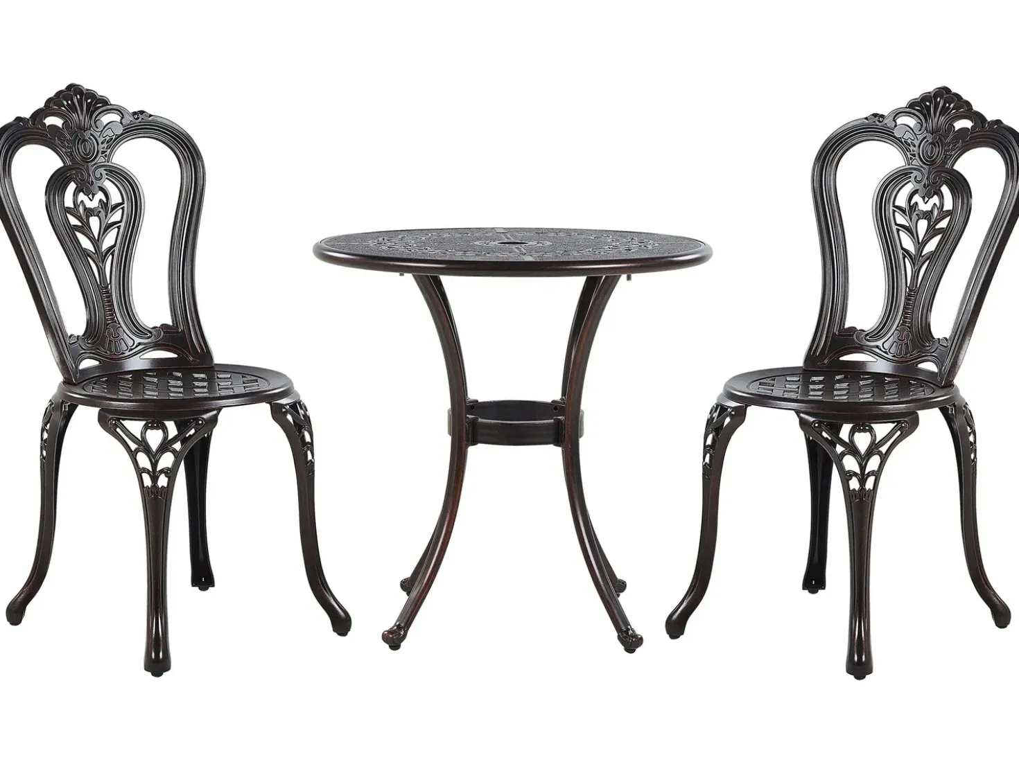Set bistrot BOVINO Metallo Marrone scuro