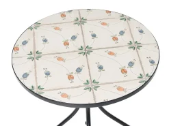 Set bistrot CARONA Metallo Nero