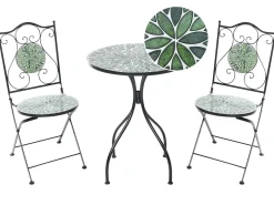 Set bistrot CIVATE Metallo Nero