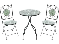 Set bistrot CIVATE Metallo Nero