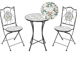 Set bistrot COLLIO Metallo Nero