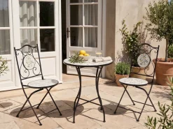 Set bistrot COLLIO Metallo Nero